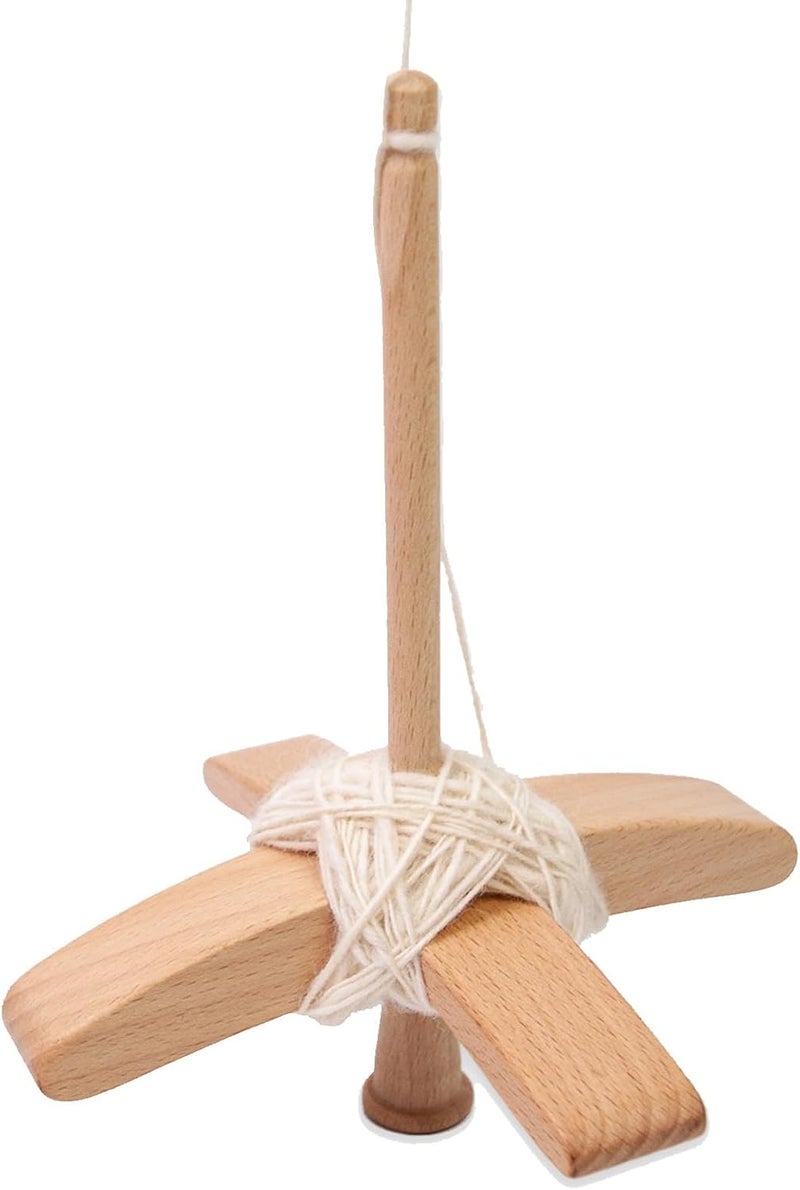 Yushen Turkish Spindle Detachable Drop Spindle Weaving Spinning Wheels for Beginners Advanced Hand Spinning Spinner Gifts - Image 1